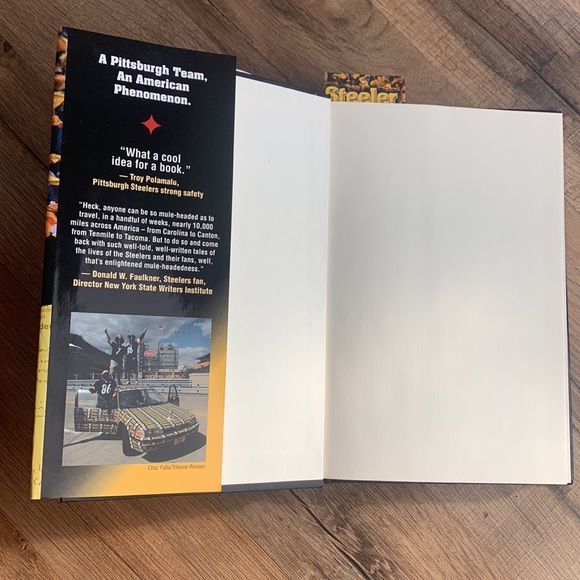Steeler Nation  by Jim Wexell Signed w/bookmark Hard Cover Excellent Condition - Picture 5 of 11